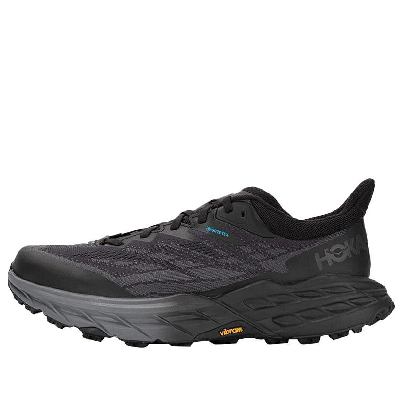 ホカオネオネ 黒いこと 黒いこと \u0027BLACK BLUE\u0027 スニーカー メンズ HOKA ONE ONE HOKA ONE SPEEDGOAT 5 GTX 1127912-BBLC / BLACK