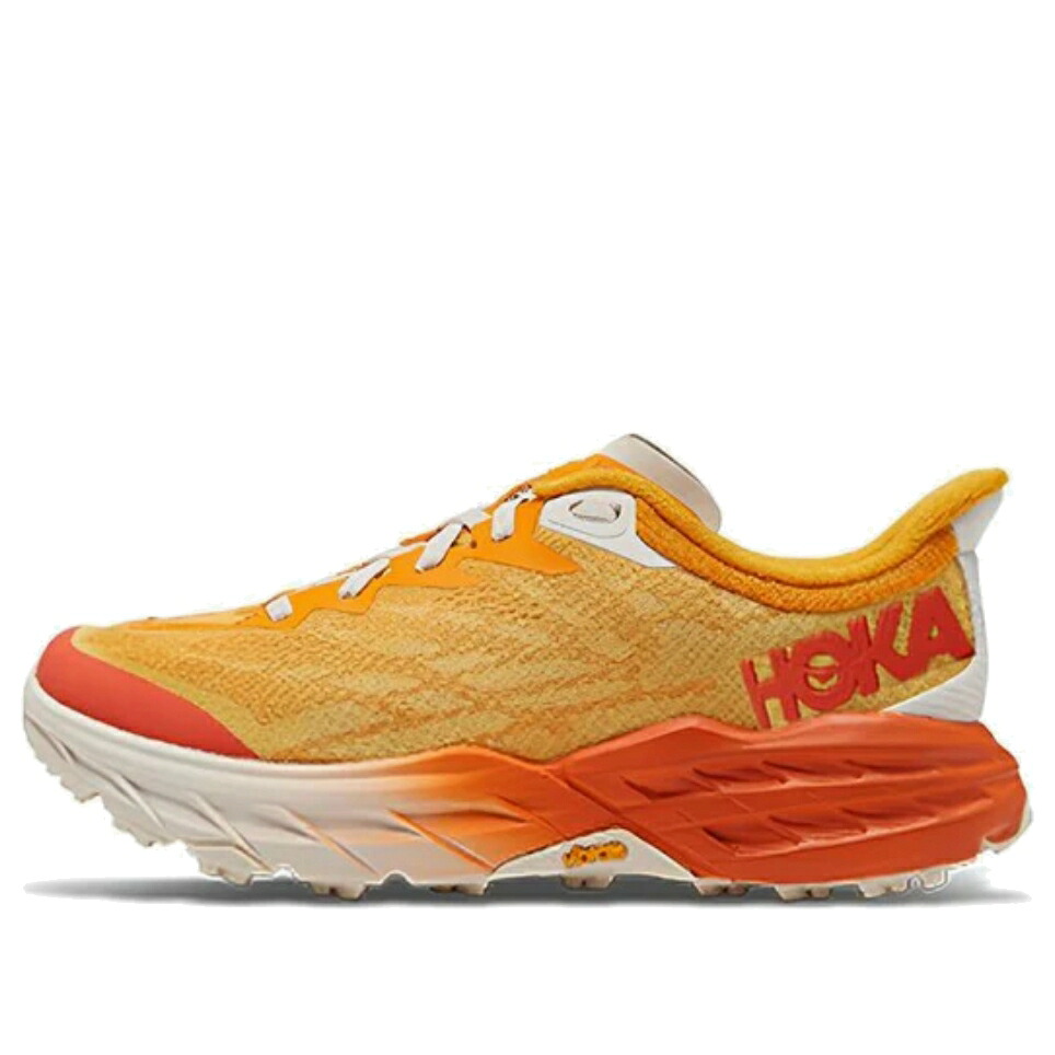 ホカオネオネ 橙 オレンジ色 \u0027SUNSET ORANGE\u0027 スニーカー レディース HOKA ONE ONE (WMNS) HOKA ONE SPEEDGOAT 5 1123161-RYEG / SUNSET ORANGE