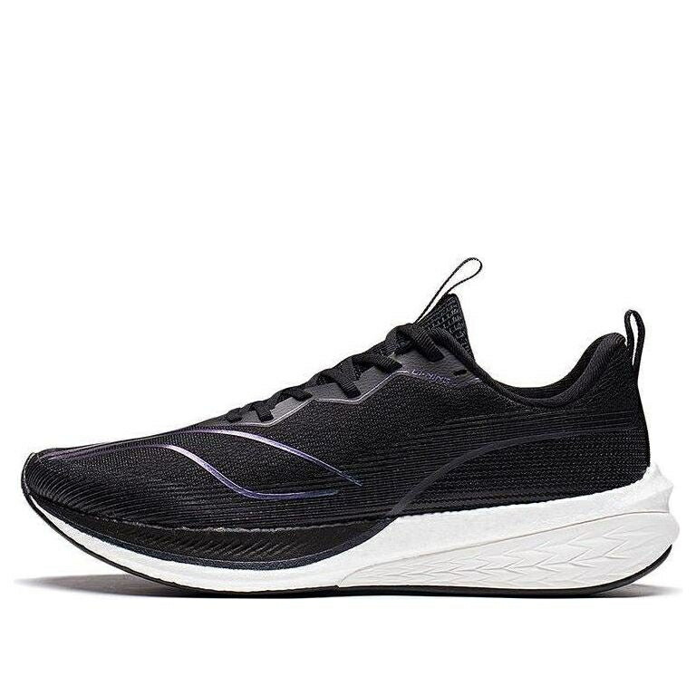 リーニン 黒色 ブラック 白色 ホワイト BLACK WHITE スニーカー メンズ LI-NING DARK HORSE 6 ARMT013-2 / BLACK WHITE