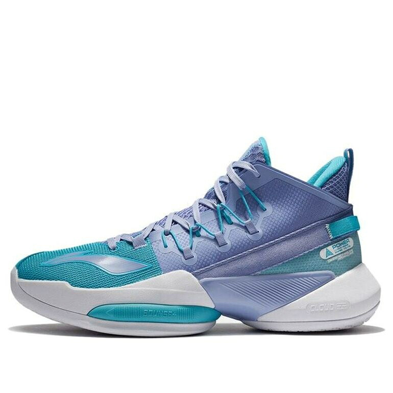 リーニン パワー 青色 ブルー 紫 パープル 'BLUE VIOLET' スニーカー メンズ LI-NING POWER 8 V2 ABPS001-4 / BLUE PURPLE｜スニケス