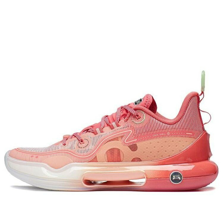 リーニン ピンク 赤 レッド 白色 ホワイト 'HONEY PEACH' スニーカー メンズ LI-NING YUSHUAI EVOLUTION LOW ABAS161-8 / PINK RED WHITE