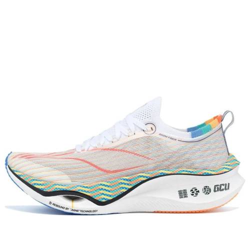 リーニン ウルトラ 薄墨色 薄墨色 橙 オレンジ色 緑 緑であること 3.0 \u0027GREY ORANGE\u0027 スニーカー メンズ LI-NING FEIDIAN ULTRA ARMT033-8 / GREY ORANGE GREEN