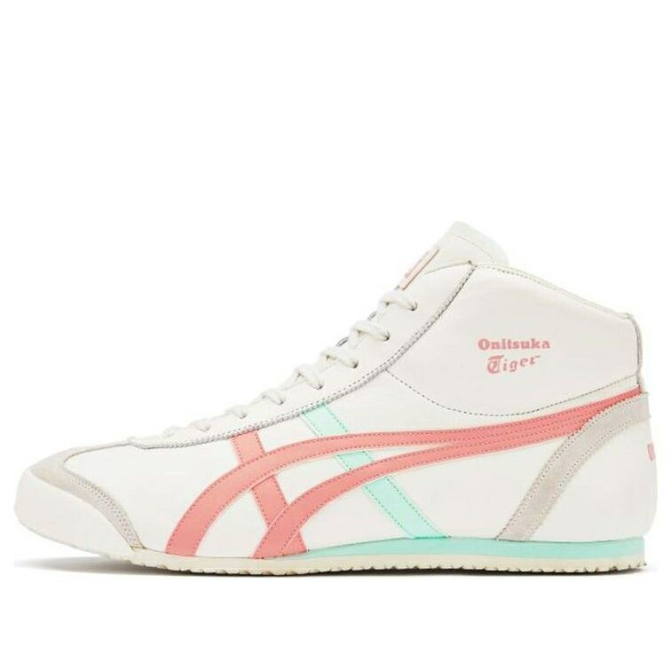 メキシコ ミッド ピンク 白色 ホワイト アクア オニツカタイガー WHITE AQUA スニーカー メンズ ONITSUKA TIGER ONITSUKA TIGER MEXICO MID RUNNER PINK 1183B812-101 / WHITE PINK AQUA