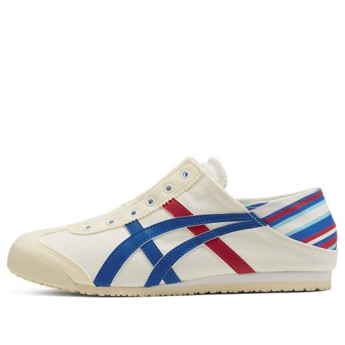 メキシコ クラシック 青色 ブルー 白色 ホワイト オニツカタイガー 'WHITE RED' スニーカー メンズ ONITSUKA TIGER ONITSUKA TIGER MEXICO 66 PARATY CLASSIC BLUE 1183C316-100 / WHITE CLASSIC BLUE｜スニケス