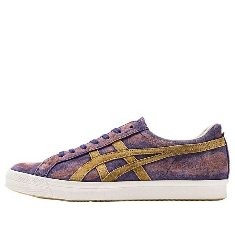 ファブレ 紫 パープル 黄色 イエロー オニツカタイガー 'WASHED YELLOW' スニーカー メンズ ONITSUKA TIGER ONITSUKA TIGER FABRE PURPLE 1181A348-501 / PURPLE YELLOW