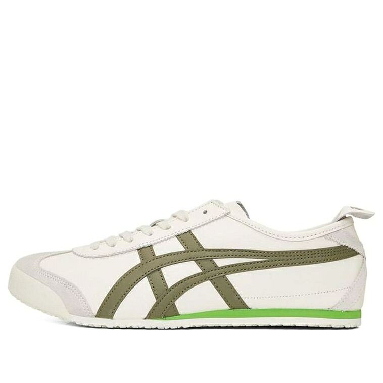 メキシコ 白色 ホワイト クリーム 緑 グリーン オニツカタイガー 'CREAM GREEN' スニーカー メンズ ONITSUKA TIGER ONITSUKA TIGER MEXICO 66 SD WHITE 1183B771-109 / CREAM WHITE GREEN｜スニケス