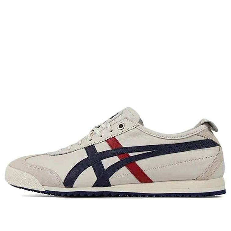 メキシコ 灰色 グレー 白色 ホワイト オニツカタイガー 'CREAM' スニーカー メンズ ONITSUKA TIGER ONITSUKA TIGER MEXICO 66 SD 1183A727-101 / GREY WHITE｜スニケス