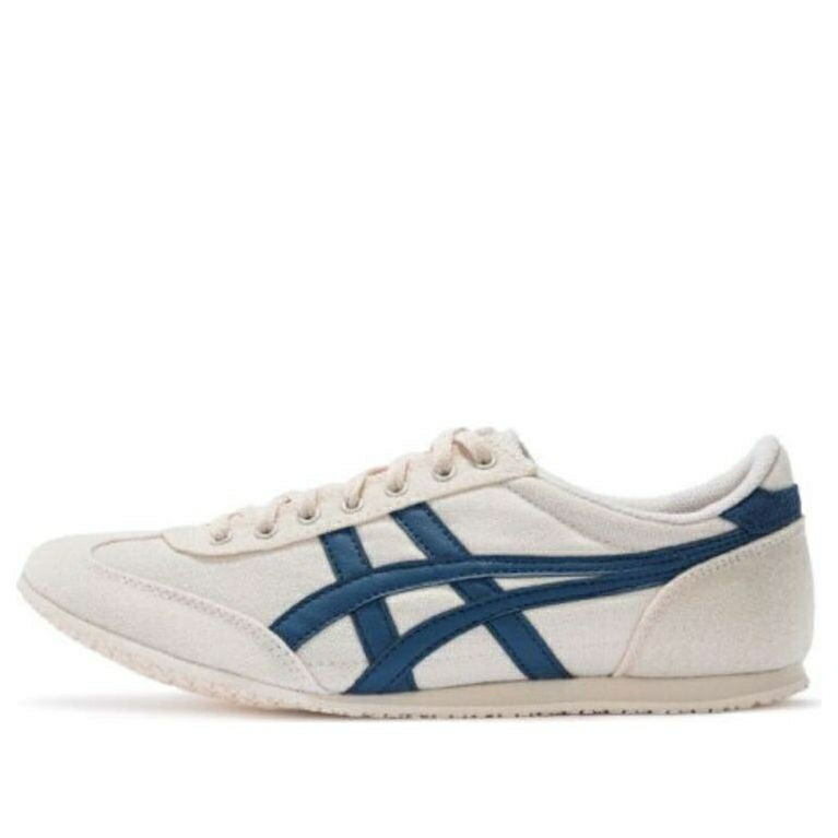 白色 ホワイト 青色 ブルー オニツカタイガー 'CREAM BLUE' スニーカー メンズ ONITSUKA TIGER ONITSUKA TIGER MACHU RACER WHITE 1183A858-200 / CREAMWHITE BLUE