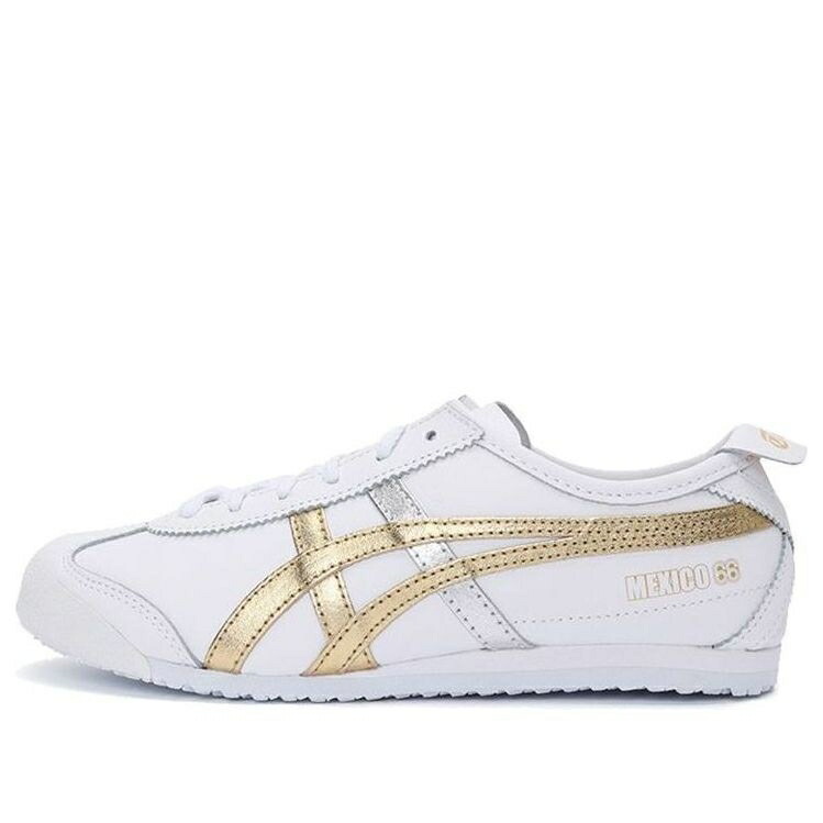 メキシコ 白色 ホワイト 銀色 シルバー ゴールド オニツカタイガー WHITE GOLD スニーカー メンズ ONITSUKA TIGER ONITSUKA TIGER MEXICO 66 SNEAKERS 1183A869-100 / WHITE SILVER GOLD