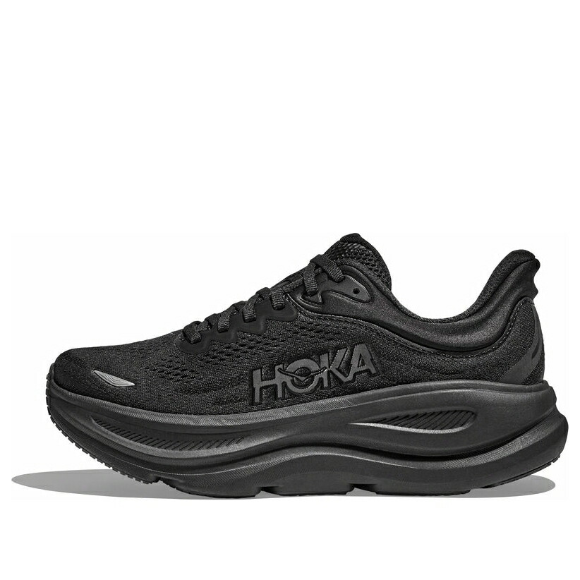 ホカオネオネ 黒色 ブラック 'BLACK' スニーカー メンズ HOKA ONE ONE HOKA ONE BONDI 9 WIDE 1162013-BBLC / BLACK