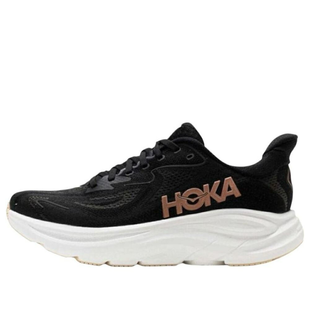 ホカオネオネ サクラ色 黒いこと 黒いこと ゴールド \u0027BLACK GOLD\u0027 スニーカー メンズ HOKA ONE ONE HOKA ONE CLIFTON 10 ROSE 1162031-BRGL / BLACK ROSE GOLD