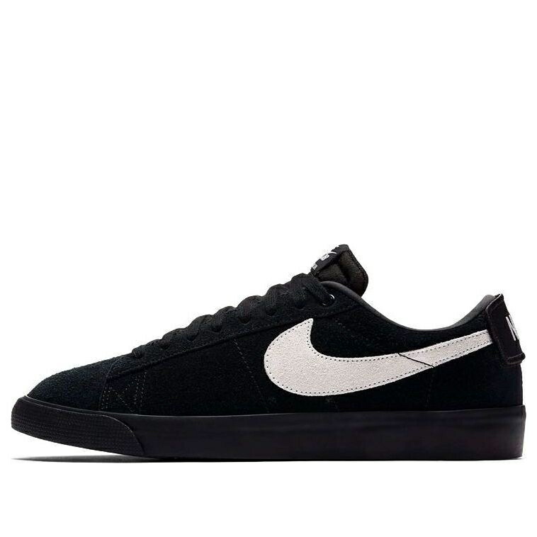 ナイキ エスビー ズーム ブレイザー 黒色 ブラック 白色 ホワイト BLACK WHITE スニーカー メンズ NIKE SB AIR ZOOM BLAZER LOW GT 943849-010 / BLACK WHITE