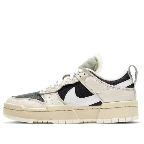 ナイキ ダンク アイボリー 黒色 ブラック ダンクロー 'IVORY BLACK' スニーカー レディース NIKE (WMNS) DUNK LOW DISRUPT DD6620-001 / IVORY BLACK