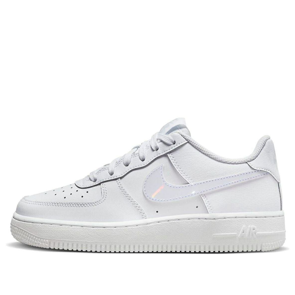 ナイキ 白色 ホワイト エアフォース 'WHITE AURA' ジュニア キッズ NIKE (GS) AIR FORCE 1 LOW CT3839-106 / WHITE ベビー マタニティ スニーカー