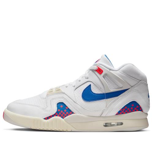 ナイキ テック 白いこと 白いこと 青味 青み レーザ クリムゾン \u0027PIXEL COURT\u0027 スニーカー メンズ NIKE AIR TECH CHALLENGE II FZ9033-102 / WHITE ROYAL BLUE LASER CRIMSON