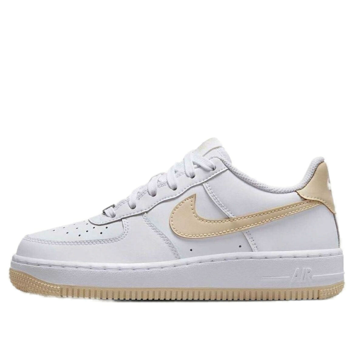 ナイキ 白いこと 白いこと カーキ 空軍 \u0027WHITE KHAKI\u0027 御坊っちゃん キッズ NIKE (GS) AIR FORCE 1 LIGHT FV5948-118 / WHITE WHITE LIGHT KHAKI もの言う花 マタニティ スニーカー