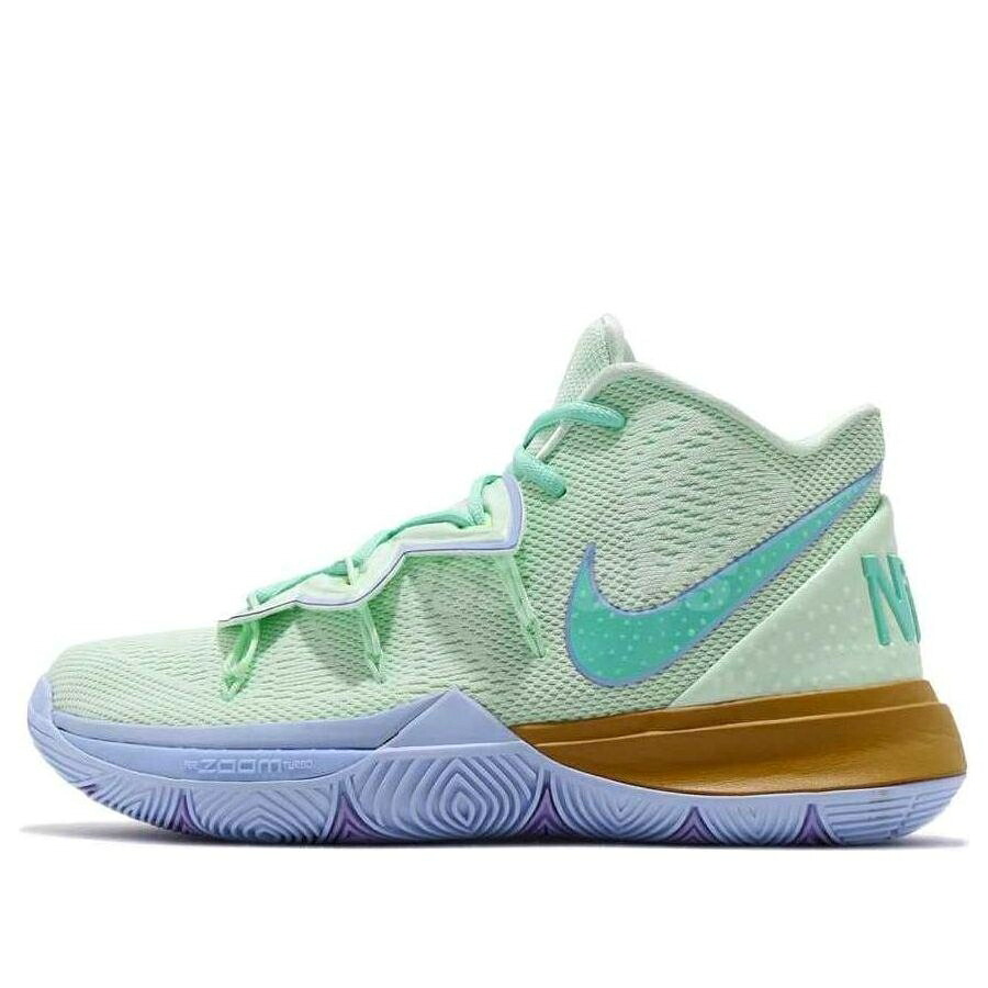 ナイキ 海綿質シリング カイリー \u0027SQUIDWARD\u0027 スニーカー メンズ NIKE SPONGEBOB SQUAREPANTS X KYRIE 5 EP CJ6950-300 / FROSTED SPRUCE ALUMINUM