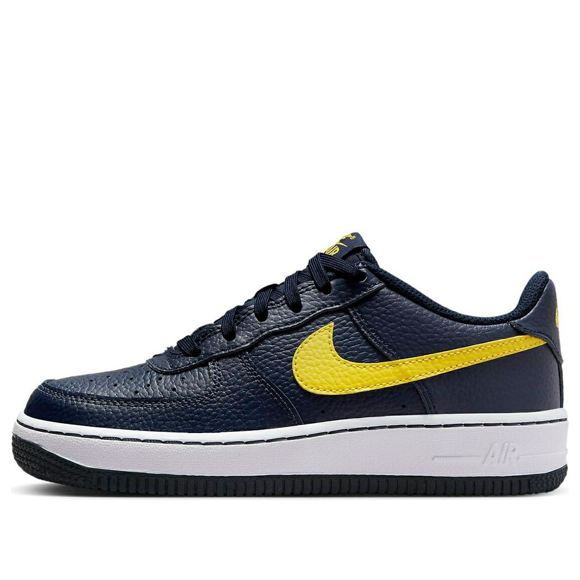 ナイキ 黒色 ブラック 黄色 イエロー エアフォース 'BLACK YELLOW' ジュニア キッズ NIKE (GS) AIR FORCE 1 LOW DV7762-400 / BLACK YELLOW ベビー マタニティ スニーカー|スニケス