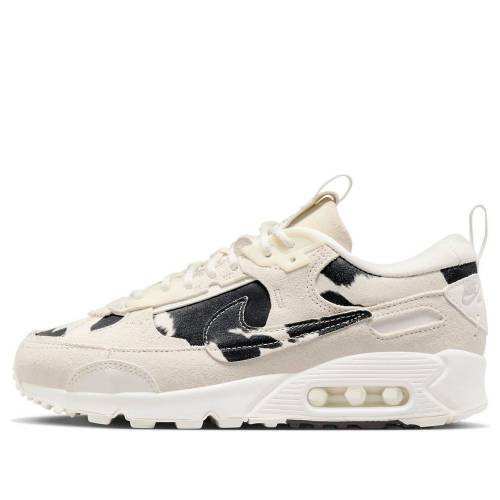 ナイキ マックス ベージュ 黒いこと 黒いこと エア湖マックス \u0027COW PRINT\u0027 スニーカー レディース NIKE (WMNS) AIR MAX 90 FUTURA FN7170-133 / BEIGE BEIGE BLACK