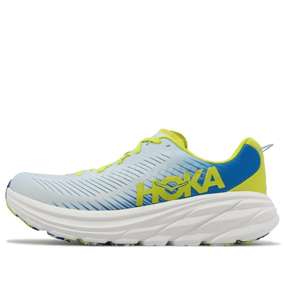 ホカオネオネ 青碧 青碧 \u0027ICE BLUE\u0027 スニーカー メンズ HOKA ONE ONE HOKA ONE RINCON 3 WIDE WATER DIVA 1121370-IWDB / ICE WATER DIVA BLUE