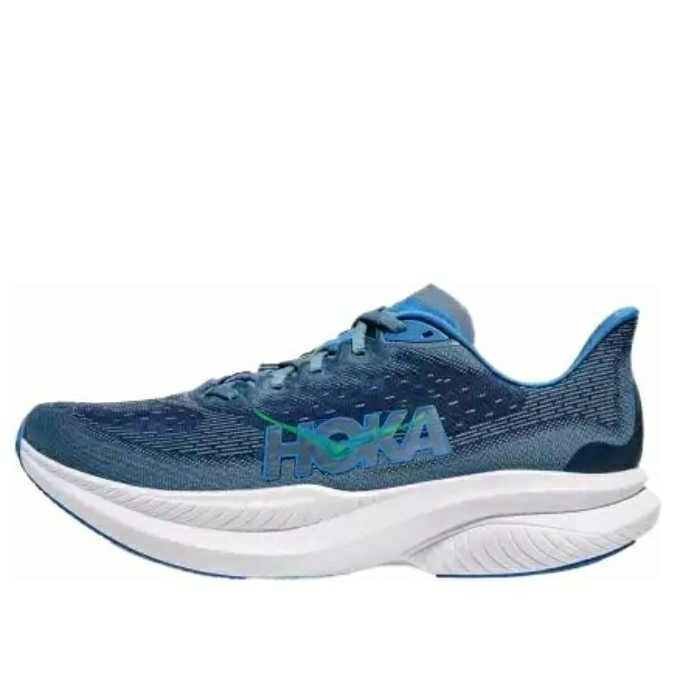 ホカオネオネ サンダー \u0027DOWNPOUR CLOUD\u0027 スニーカー メンズ HOKA ONE ONE HOKA ONE MACH 6 THUNDER 1147790-DHN / DOWNPOUR THUNDER CLOUD