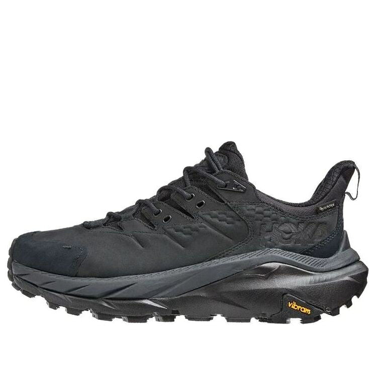 ホカオネオネ 黒いこと 黒いこと \u0027BLACK\u0027 スニーカー メンズ HOKA ONE ONE HOKA ONE KAHA 2 LOW GTX 1123190-BBLC / BLACK