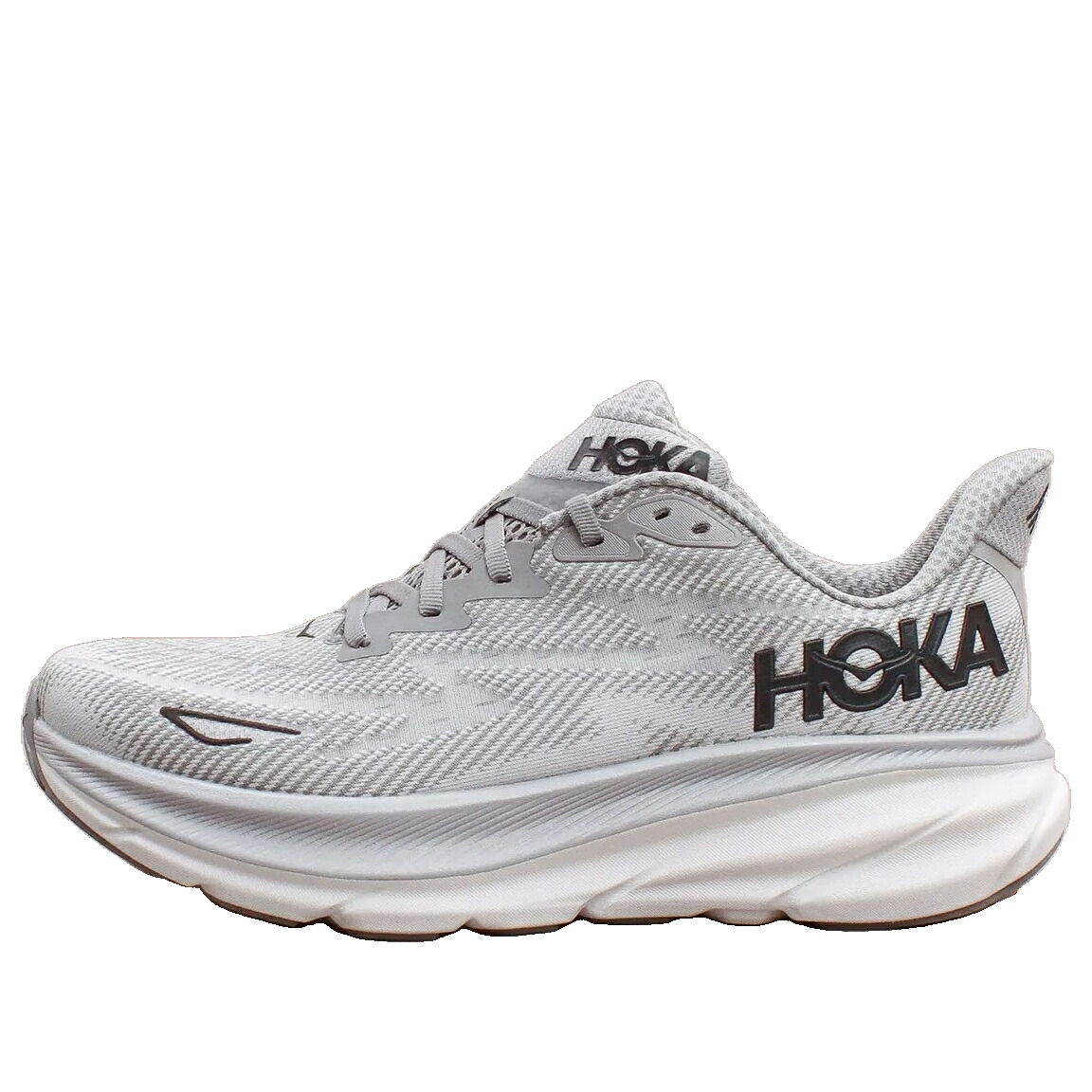 ホカオネオネ 薄墨色 薄墨色 黒いこと 黒いこと \u0027HARBOR MIST\u0027 スニーカー メンズ HOKA ONE ONE HOKA ONE CLIFTON 9 1127895-HMBC / GREY BLACK