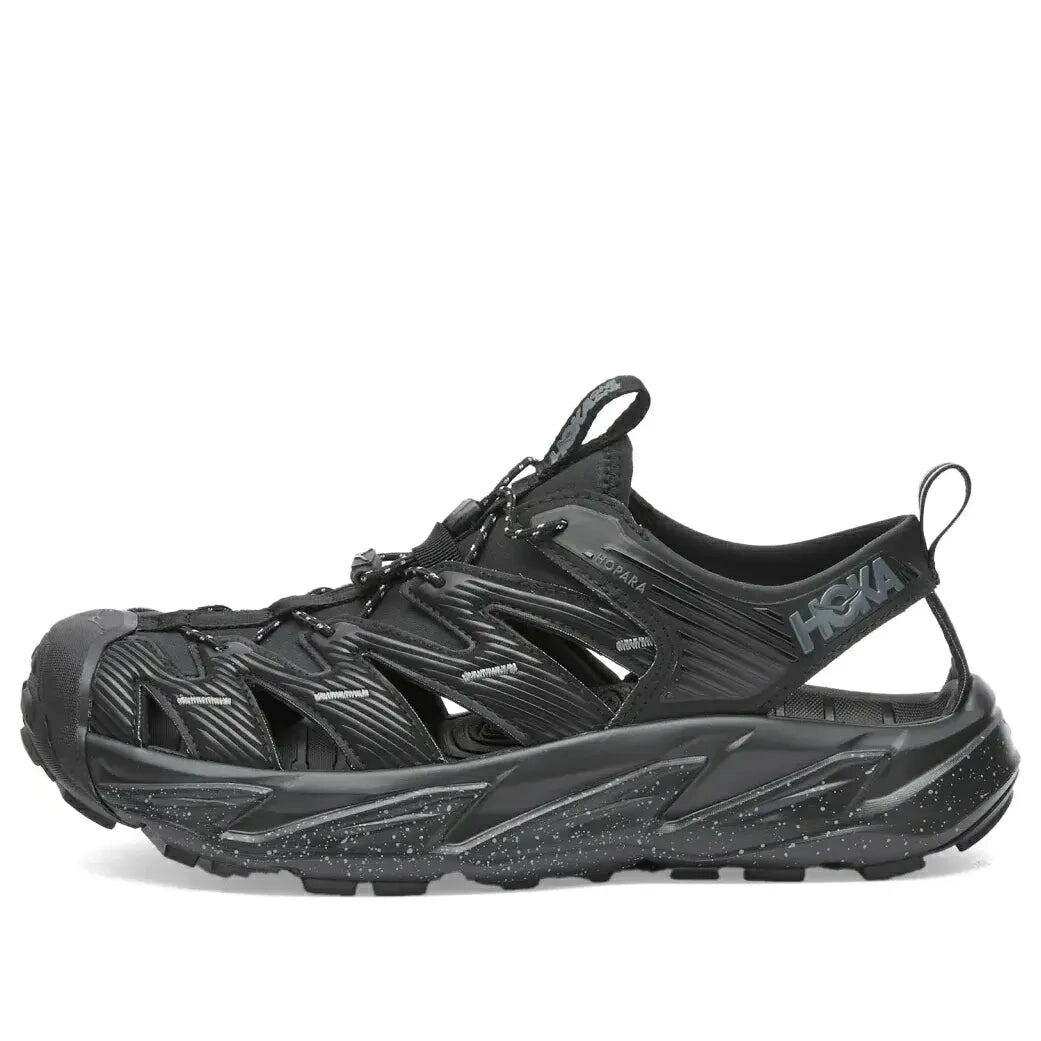 ホカオネオネ 黒いこと 黒いこと \u0027BLACK CASTLEROCK\u0027 スニーカー メンズ HOKA ONE ONE HOKA ONE HOPARA SANDAL 1123112-BCSTL / BLACK