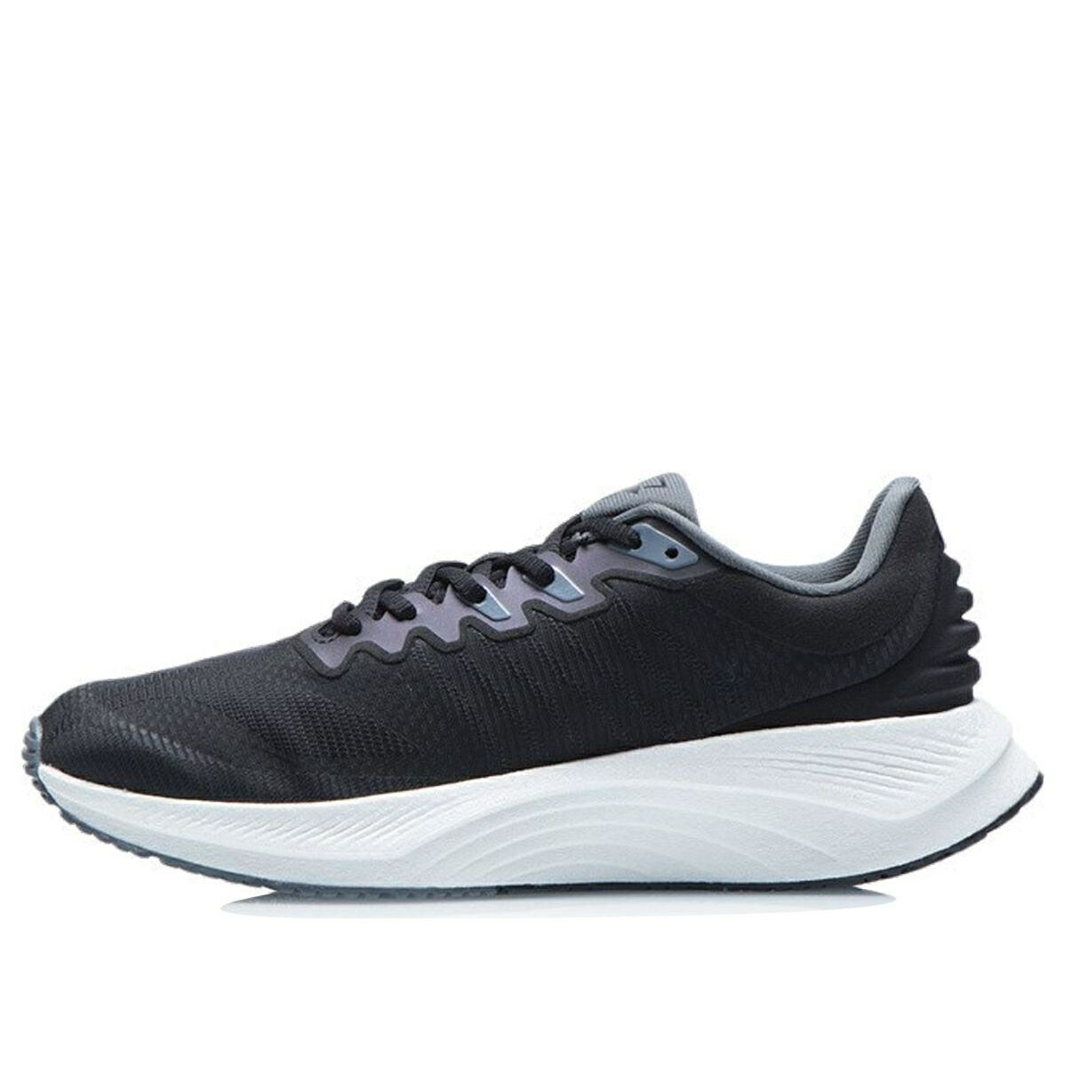 リーニン 黒色 ブラック 白色 ホワイト 1.0 'BLACK WHITE' スニーカー メンズ LI-NING YUEYING ARHR127-4 / BLACK WHITE