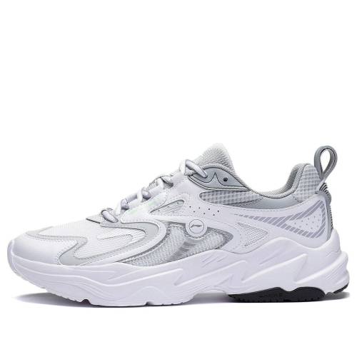リーニン 白いこと 白いこと 薄墨色 薄墨色 \u0027WHITE GREY\u0027 スニーカー メンズ LI-NING METEOR ARXT009-4 / WHITE GREY