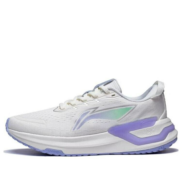 リーニン プロ 白色 ホワイト 紫 パープル 'WHITE PURPLE' スニーカー レディース LI-NING (WMNS) YUEYING 3 PRO ARHT020-1 / WHITE PURPLE