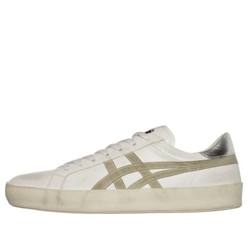 ファブレ 白色 ホワイト 灰色 グレー オニツカタイガー 'WHITE GREY' スニーカー メンズ ONITSUKA TIGER ONITSUKA TIGER FABRE LO ITALIAN MADE 1183C550-100 / WHITE GREY