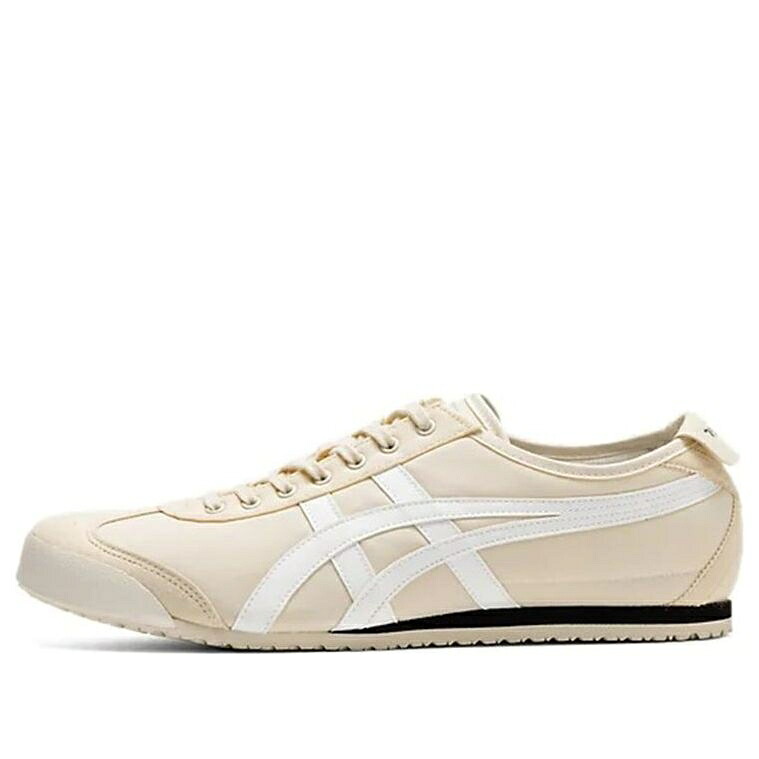 メキシコ 白色 ホワイト 黒色 ブラック オニツカタイガー 'BIRCH BLACK' スニーカー メンズ ONITSUKA TIGER ONITSUKA TIGER MEXICO 66 WHITE 1183B497-200 / BIRCH WHITE BLACK｜スニケス