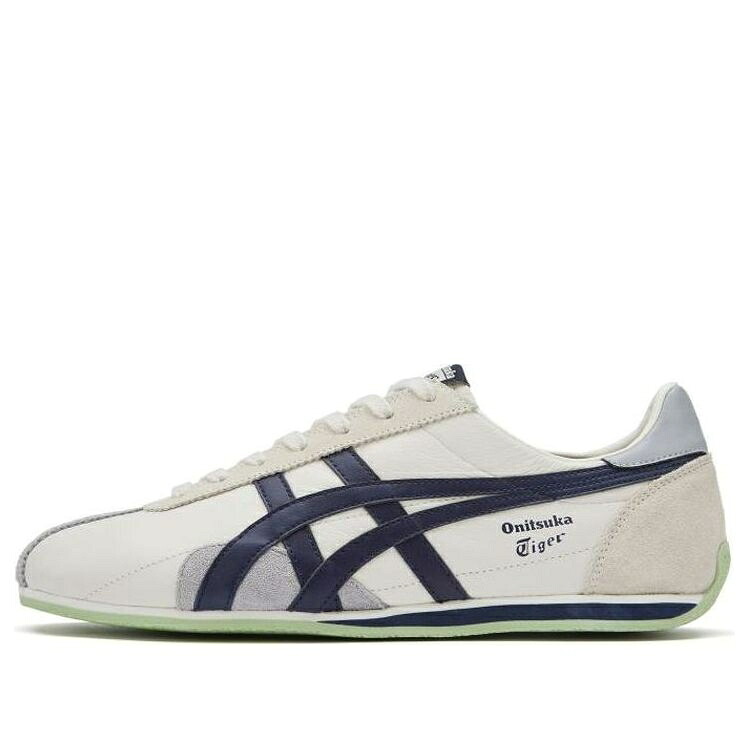 皮膚軟化剤 白いこと 白いこと 紺色 米国海軍 オニツカタイガー \u0027WHITE NAVY\u0027 スニーカー メンズ ONITSUKA TIGER ONITSUKA TIGER RUNSPARK CREAM 1183B480-103 / WHITE CREAM NAVY