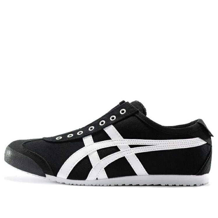 メキシコ スリッポン 黒色 ブラック 白色 ホワイト オニツカタイガー BLACK WHITE スニーカー メンズ ONITSUKA TIGER ONITSUKA TIGER MEXICO 66 SLIP-ON 1183A746-001 / BLACK WHITE