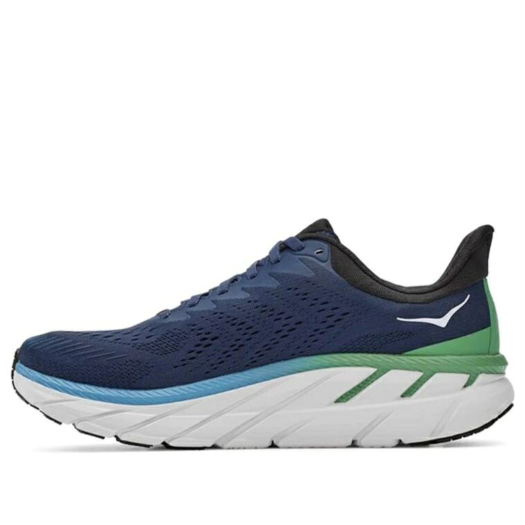 ホカオネオネ 青色 ブルー 緑 グリーン 'MOONLIT OCEAN' スニーカー メンズ HOKA ONE ONE HOKA ONE CLIFTON 7 1110508-MOAN / BLUE GREEN|スニケス