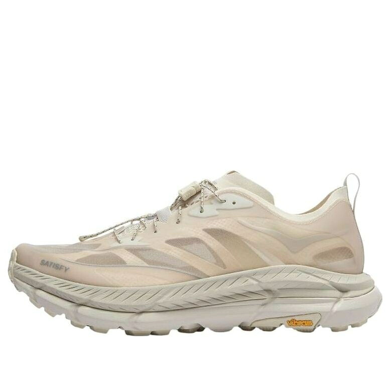 ホカオネオネ 素早さ ともし火 \u0027SATISFY BONE\u0027 スニーカー メンズ HOKA ONE ONE HOKA ONE MAFATE SPEED 4 LITE 1157050-BONE / BONE
