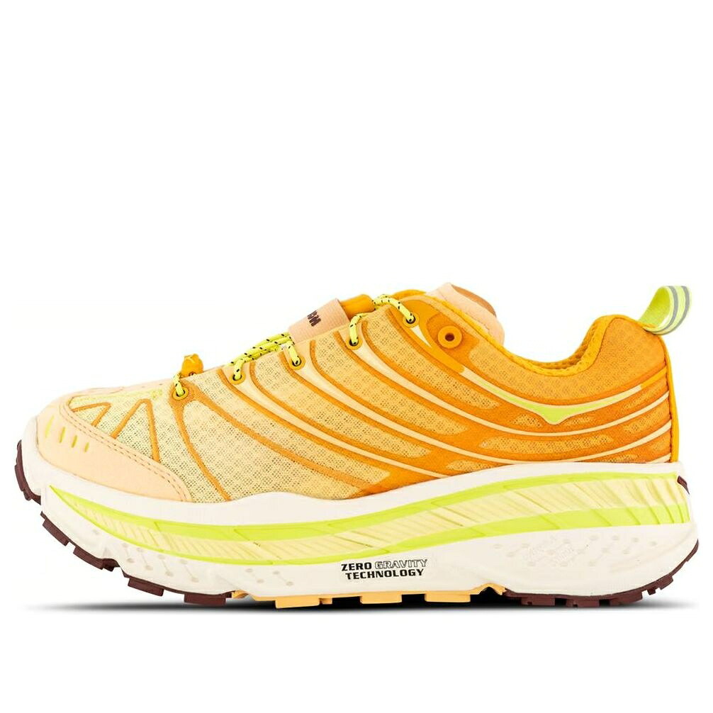 ホカオネオネ \u0027SOLAR CANTALOUPE\u0027 スニーカー メンズ HOKA ONE ONE HOKA ONE STINSON EVO OG FLARE 1155350-SRCN / SOLAR FLARE CANTALOUPE