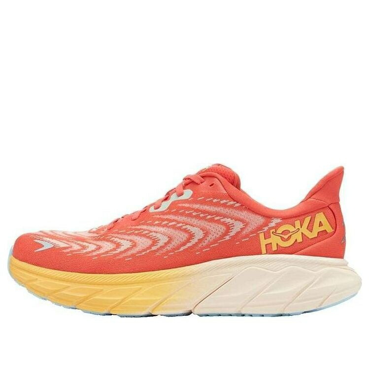 ホカオネオネ 黄色 イエロー FIESTA YELLOW スニーカー メンズ HOKA ONE ONE HOKA ONE ARAHI 6 AMBER 1123194-FAYW / FIESTA AMBER YELLOW