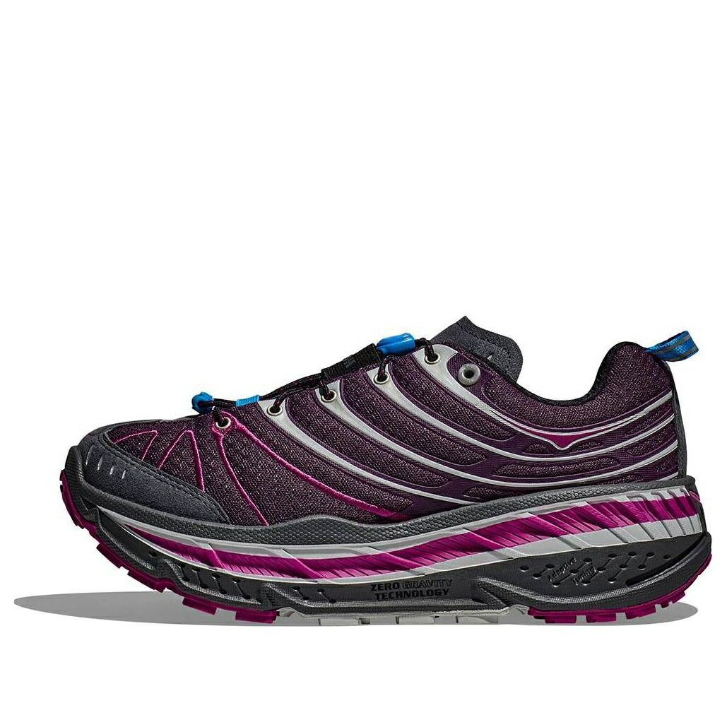 ホカオネオネ \u0027AUBERGINE FUCHSIA\u0027 スニーカー メンズ HOKA ONE ONE HOKA ONE STINSON EVO OG 1155350-AFC / AUBERGINE FUCHSIA