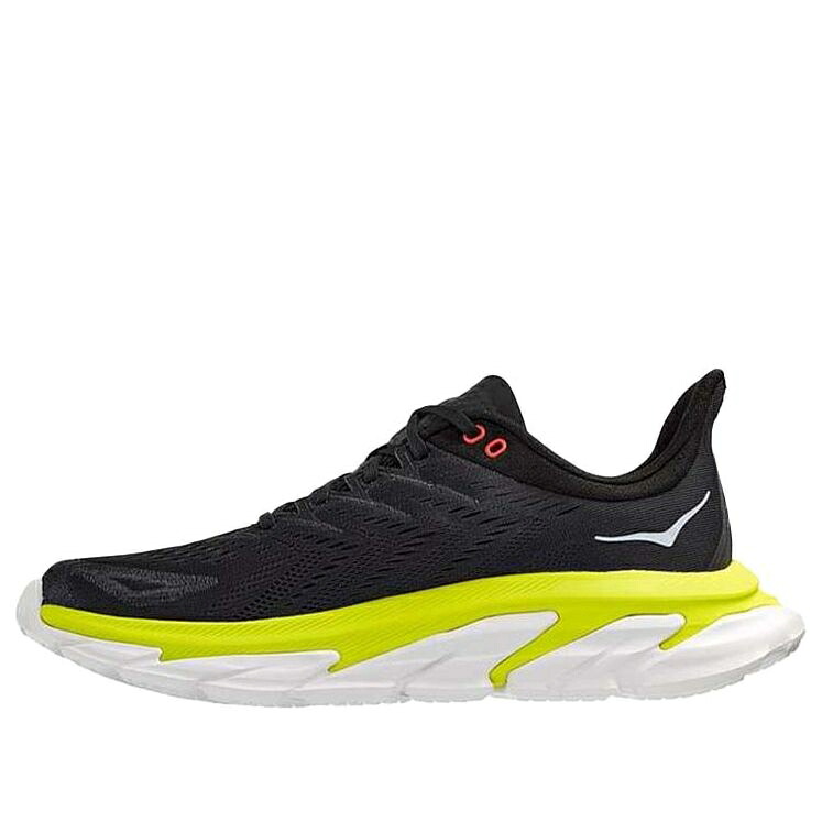 ホカオネオネ 黒いこと 黒いこと 黄味がかった 黄色 \u0027ANTHRACITE PRIMROSE\u0027 スニーカー メンズ HOKA ONE ONE HOKA ONE CLIFTON EDGE EVENING 1110510-AEPR / BLACK YELLOW