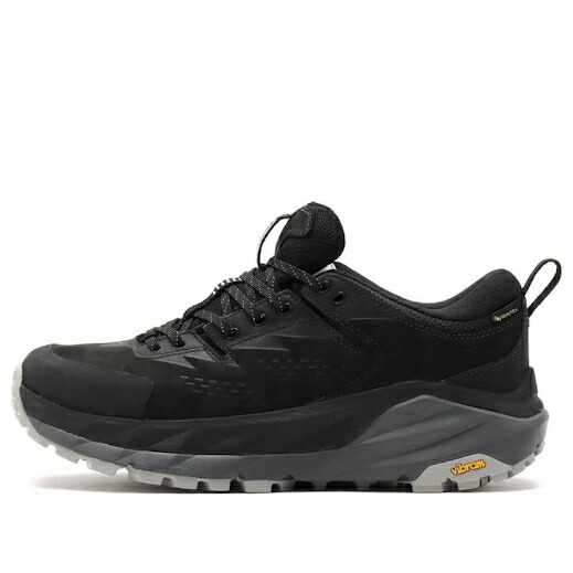 ホカオネオネ 黒色 ブラック 'BLACK GREY' スニーカー メンズ HOKA ONE ONE HOKA ONE U KAHA LOW GTX TP SATELLITE 1150913F-BCKST / BLACK