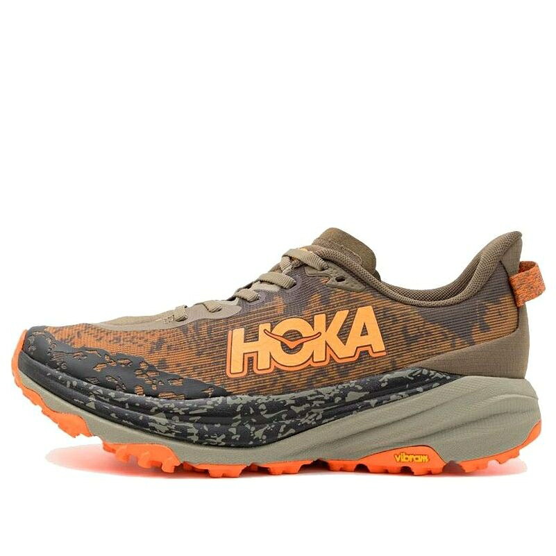 ホカオネオネ オリーブ 'ANTIQUE SQUASH' スニーカー メンズ HOKA ONE ONE HOKA ONE SPEEDGOAT 6 OLIVE 1147791-AQL / ANTIQUE OLIVE SQUASH
