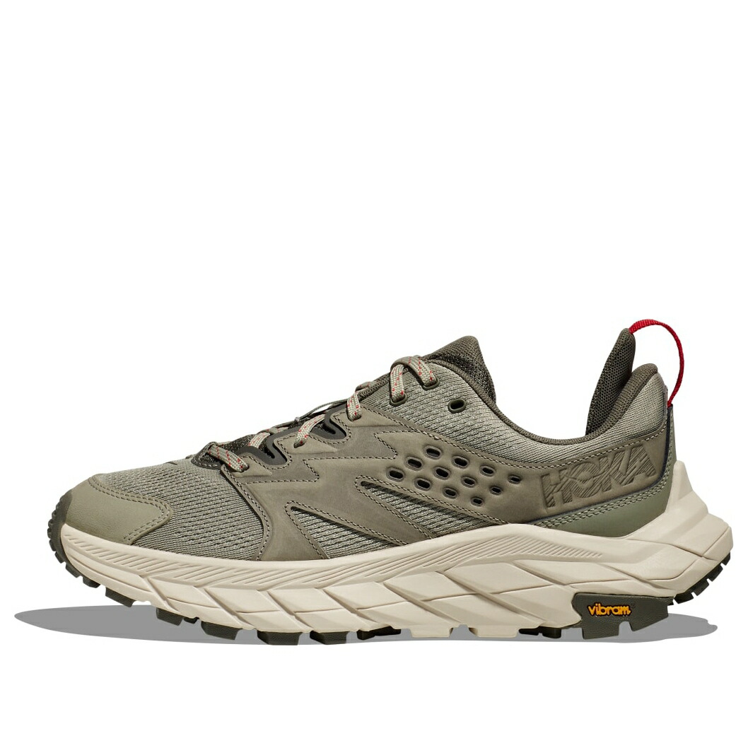 ホカオネオネ オリーブ 緑 グリーン ベージュ 'BARLEY MILK' スニーカー メンズ HOKA ONE ONE HOKA ONE ANACAPA BREEZE OAT 1127920-BYT / OLIVE GREEN BEIGE