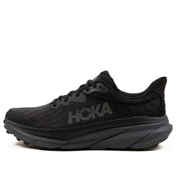 ホカオネオネ 黒いこと 黒いこと \u0027BLACK\u0027 スニーカー メンズ HOKA ONE ONE HOKA ONE CHALLENGER ATR 7 1134497-BBLC / BLACK メンズ靴-スニーカー-靴