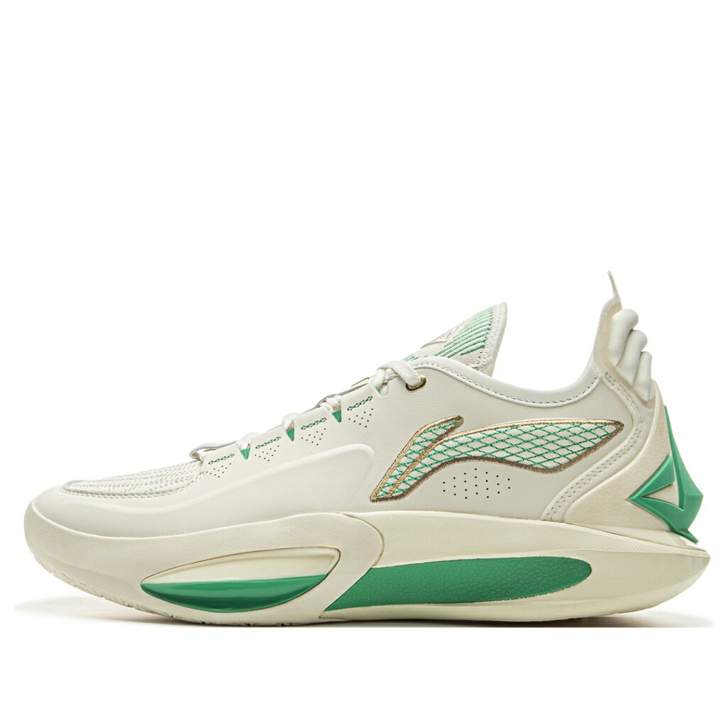 リーニン バトラー クリーム 緑 グリーン 'CREAM GREEN' スニーカー メンズ LI-NING JIMMY BUTLER 3 ABAU107-2 / CREAM GREEN