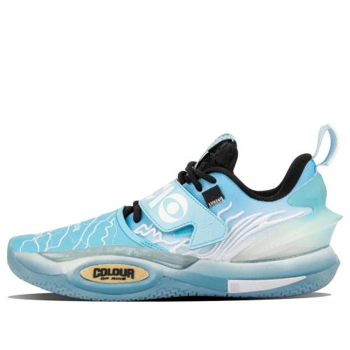 リーニン ウェイド シティ 青色 ブルー 'COLOUR BLUE' スニーカー メンズ LI-NING WADE ALL CITY 10 LOW X OF RING LIGHT ABAS173-2 / LIGHT BLUE