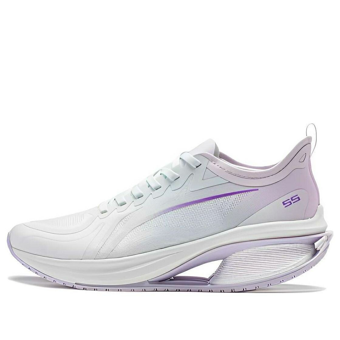 リーニン 白いこと 白いこと 紫 パープル 3.0 \u0027WHITE PURPLE\u0027 スニーカー レディース LI-NING (WMNS) WUSHI 5S LIGHT ARST050-5 / WHITE PURPLE