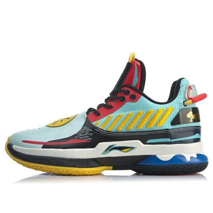 リーニン ウェイド 青色 ブルー 赤 レッド DRAGON BOAT スニーカー メンズ LI-NING WAY OF WADE 7 ABAN079-14 / BLUE RED