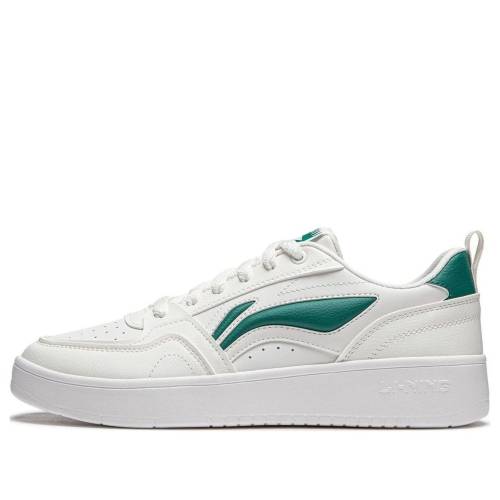 リーニン 白いこと 白いこと 緑 緑であること \u0027WHITE GREEN\u0027 スニーカー メンズ LI-NING YUANBAO 2 AGCU111-1 / WHITE GREEN